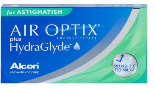 Air Optix plus hydraglyde for astigmatisme 6pk